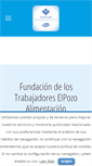 Mobile Screenshot of fundaciontrabajadoreselpozo.org